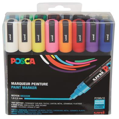 MAR 52 Posca 2.5 mm par 16